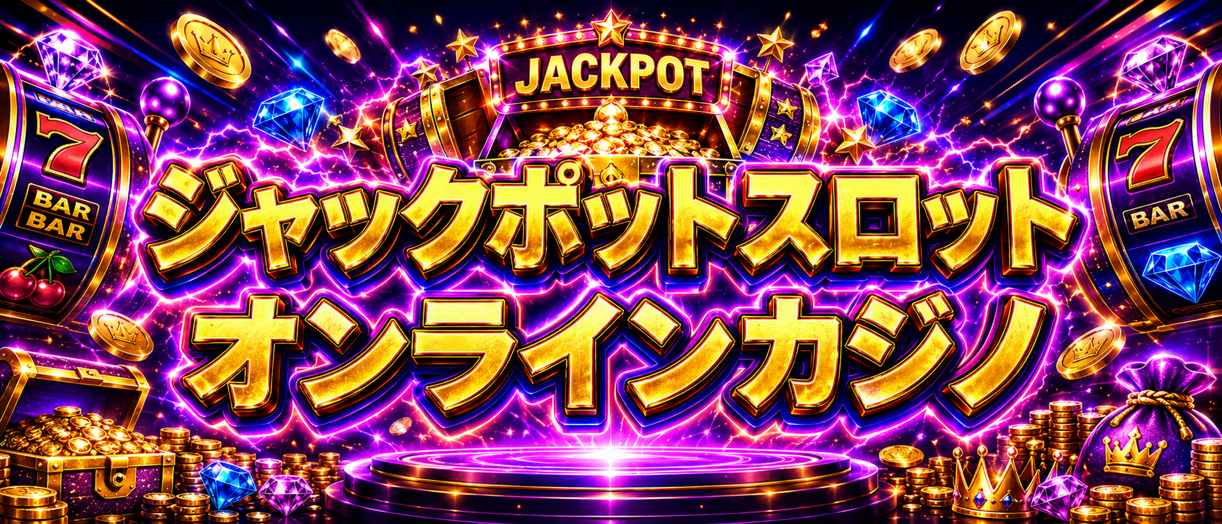 ジャックポットスロット オンラインカジノ